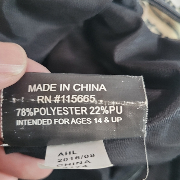 Harry Potter Daily Prophet Allover Newspaper Print Slouch Backpack - Picture 13 of 15